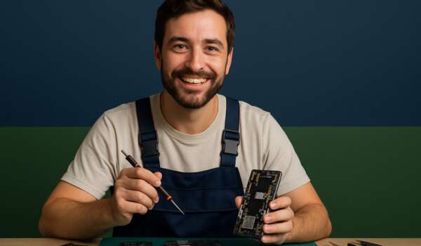 21 may 2025, 09_36_09 Hombre reparando un móvil sonriendo