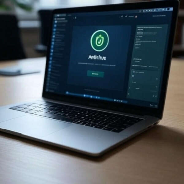 Imagen de un MAC con el antivirus abierto