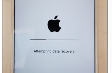 Imagen de IPhone recuperando datos